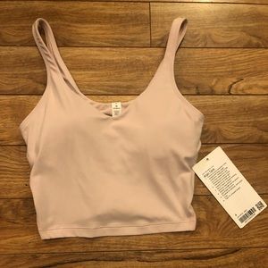 NWT lululemon align tank size 4 - feather pink